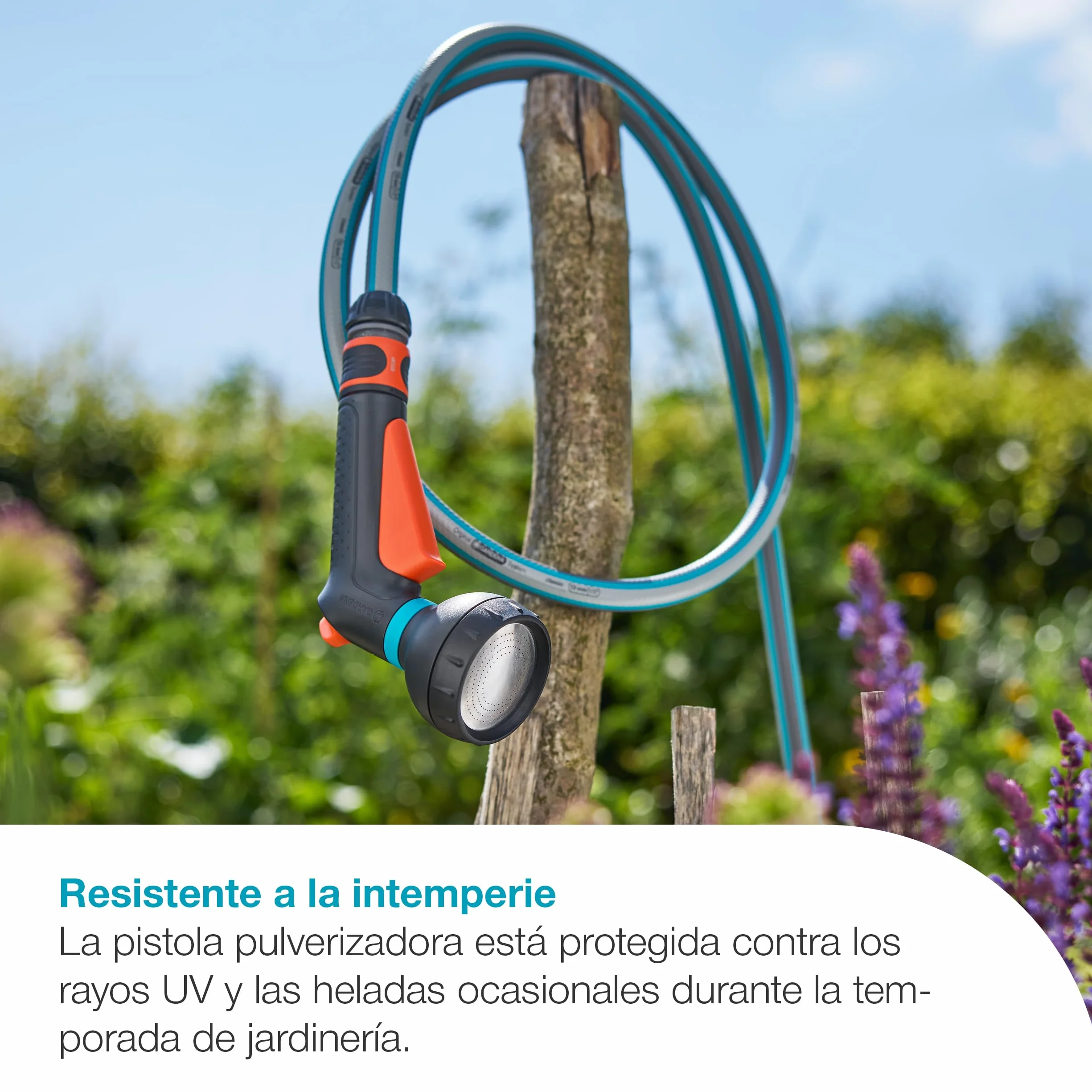 Gardena Pulverizador de Manguera de Jardín Clásico, Patrón de Pulverización Suave para Riego de Plantas, Fabricado en Alemania