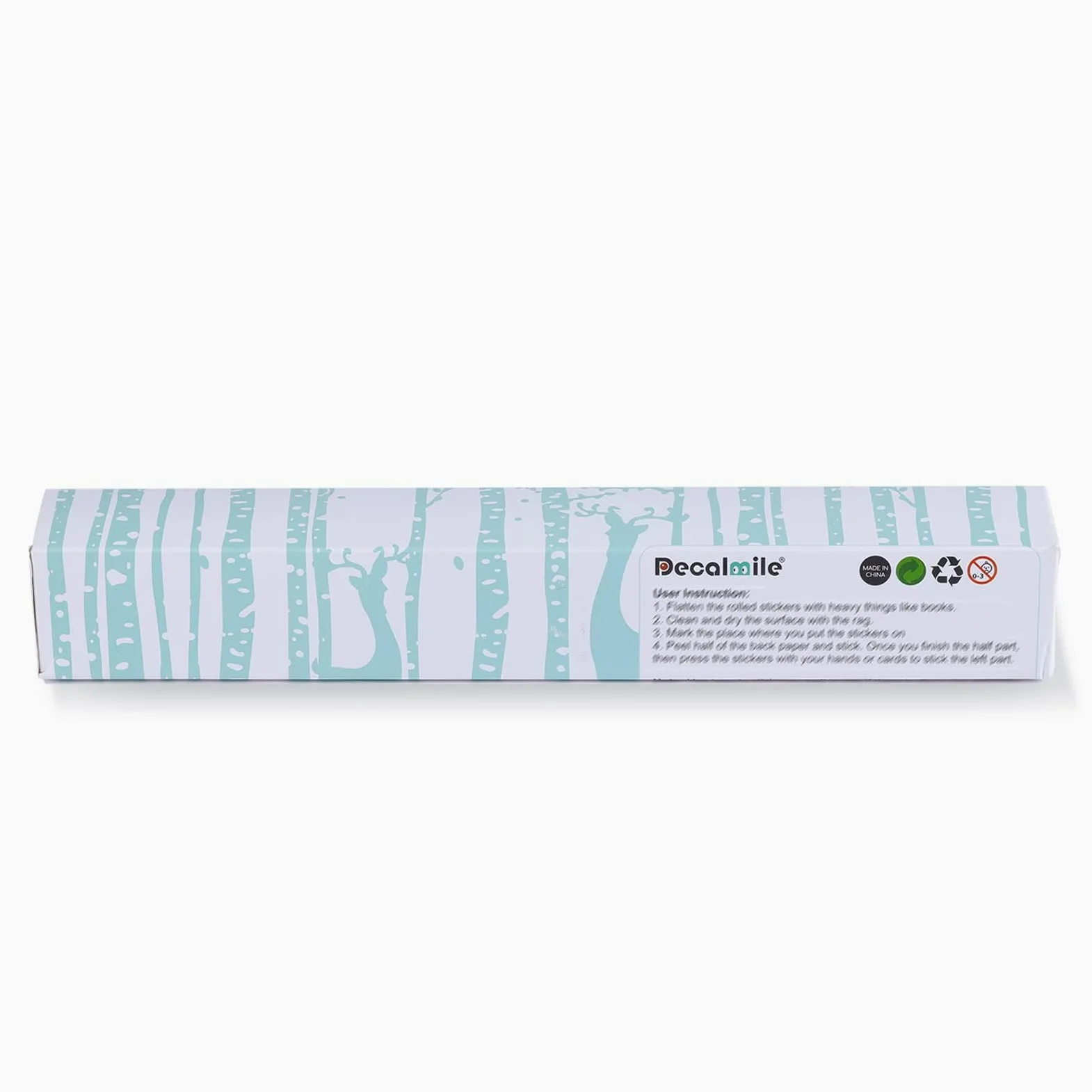 decalmile Pegatinas de Pared Arbol Verde Grande Vinilos Decorativos Hojas Plantas Verde Pájaros Adhesivos Pared Habitación Niña Dormitorio Salón