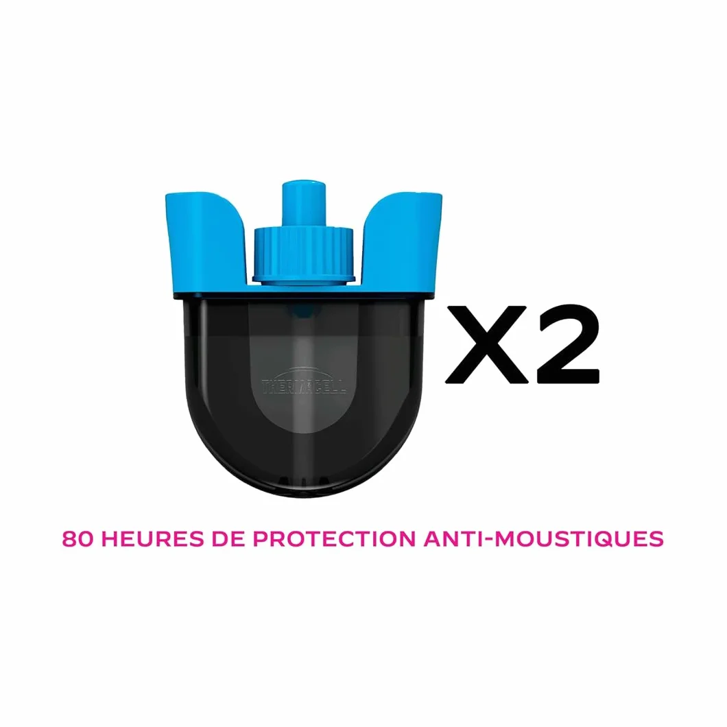TherMACELL Recarga líquida antimosquitos 29 m² 80 horas 2 unidades THE55RECHARG80