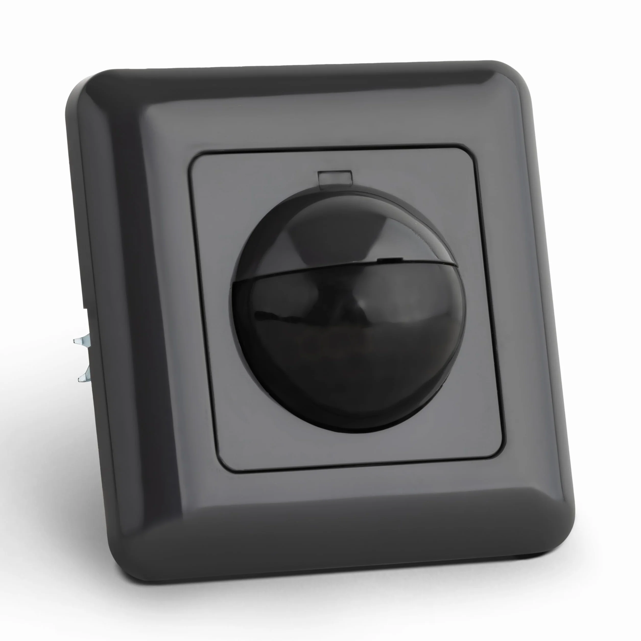 SEBSON Sensor de Movimiento Interior - Montaje Empotrado en Pared, LED Adecuado, Programable - Detector de Movimiento 10m/190°, Instalación 60x49x32mm