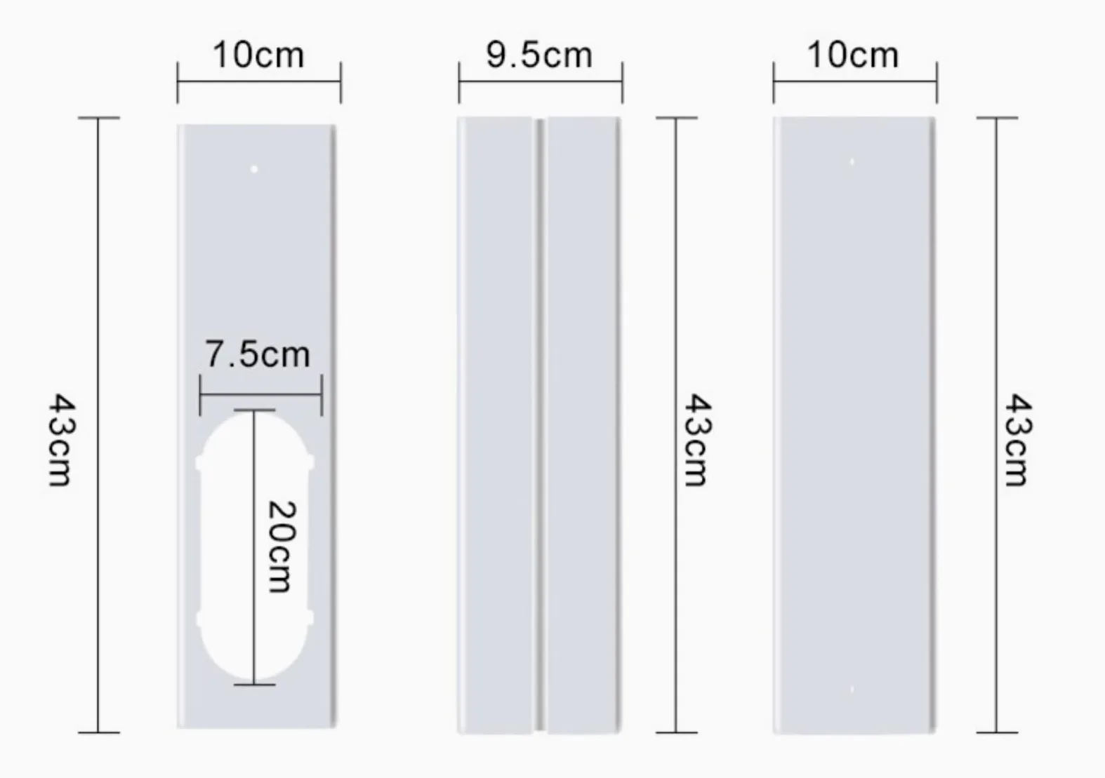 Kit de deslizamiento de ventana elástico,Kit de Sello de Ventana Universal para Aire Acondicionado Portátil,Manguera de escape con acoplador,Kit de ventilación de CA ajustable para ventanas correderas