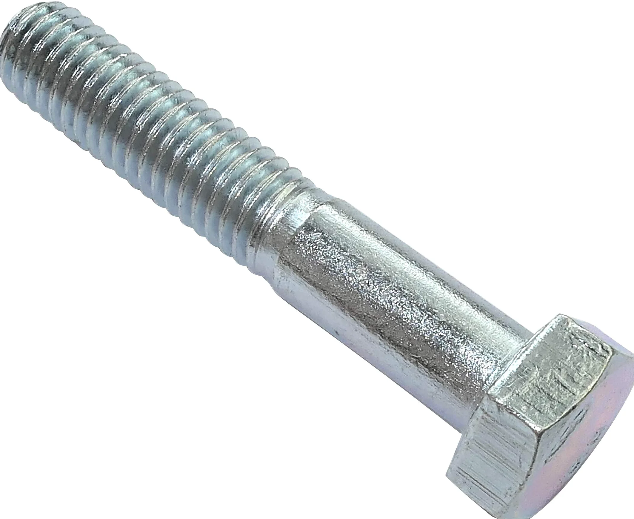 AERZETIX - Juego de 50 piezas - Pernos M8x45 parcialmente roscados - Cabeza Hexagonal - Ø8x45mm - DIN 931 - Clase 8.8 - Acero galvanizado - Bricolaje - Herramienta de montaje/Ferretería - C47509