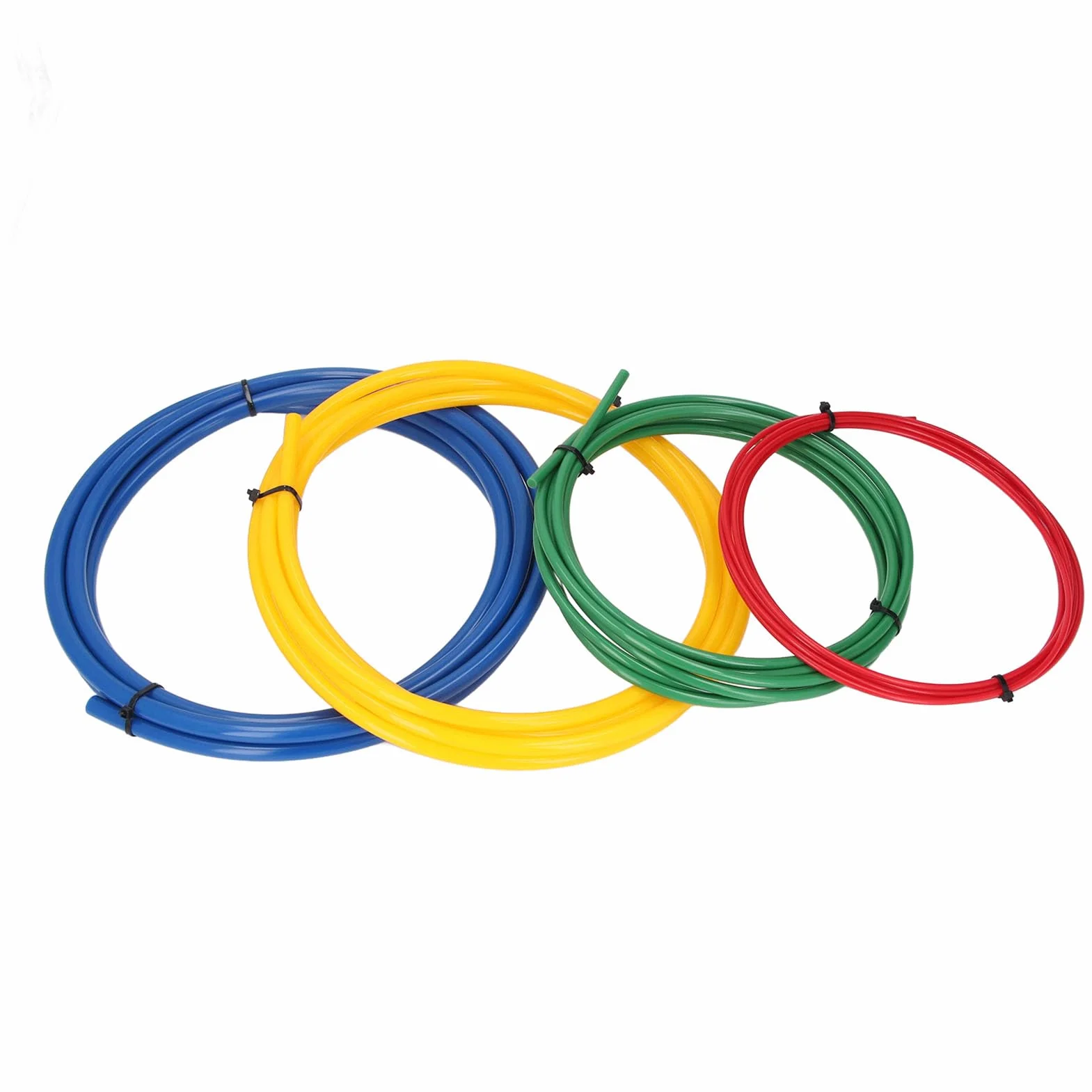 Juego de 4 Dobladoras de Tubos de Cobre AC de 1/4 Pulgadas, 3/8 Pulgadas, 1/2 Pulgadas, 5/8 Pulgadas, Plástico PE de 13 Pies, Reutilizable y Duradero, Rendimiento Confiable,
