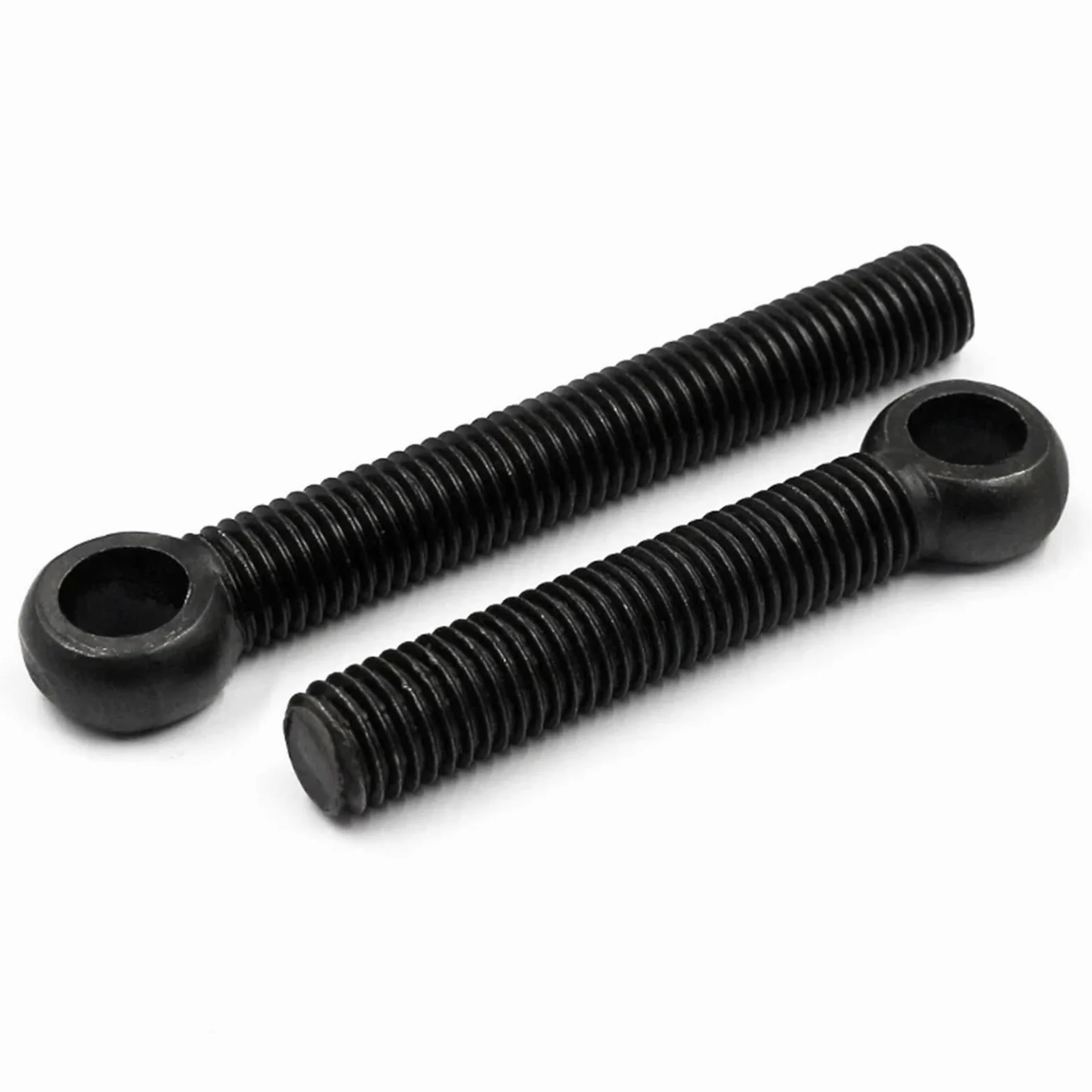 Cancamos Metalicos Pernos de ojo de acero al carbono M6 M8 M10 M12 Perno de enlace de anillo Slip-Kot(110mm,M10 (5pcs))