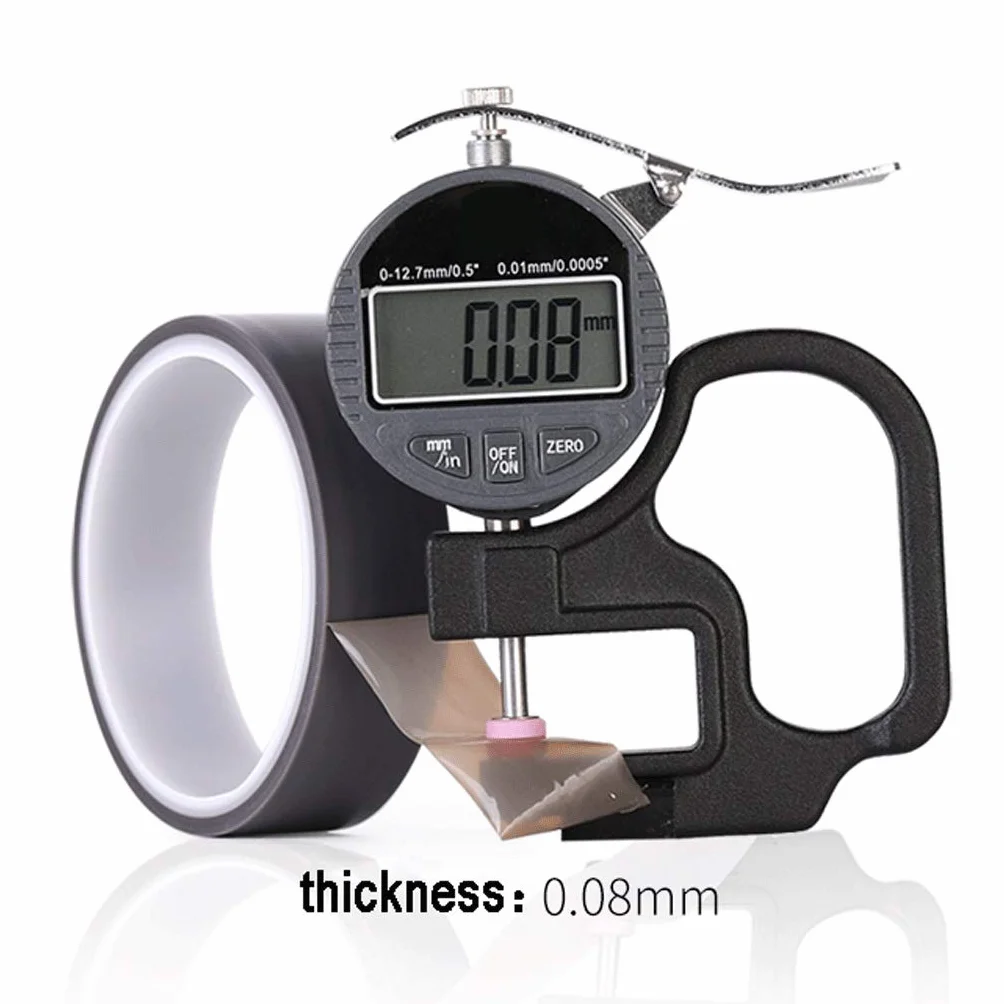 Cinta, Cinta De Película De Teflón, Cinta De Alta Temperatura, Película De PTFE, Mecanismo De Sellado Fino De Teflón, Cinta De Sellado para Máquina De Bolsas, Cinta Anti,0.13-W 50mmx10m