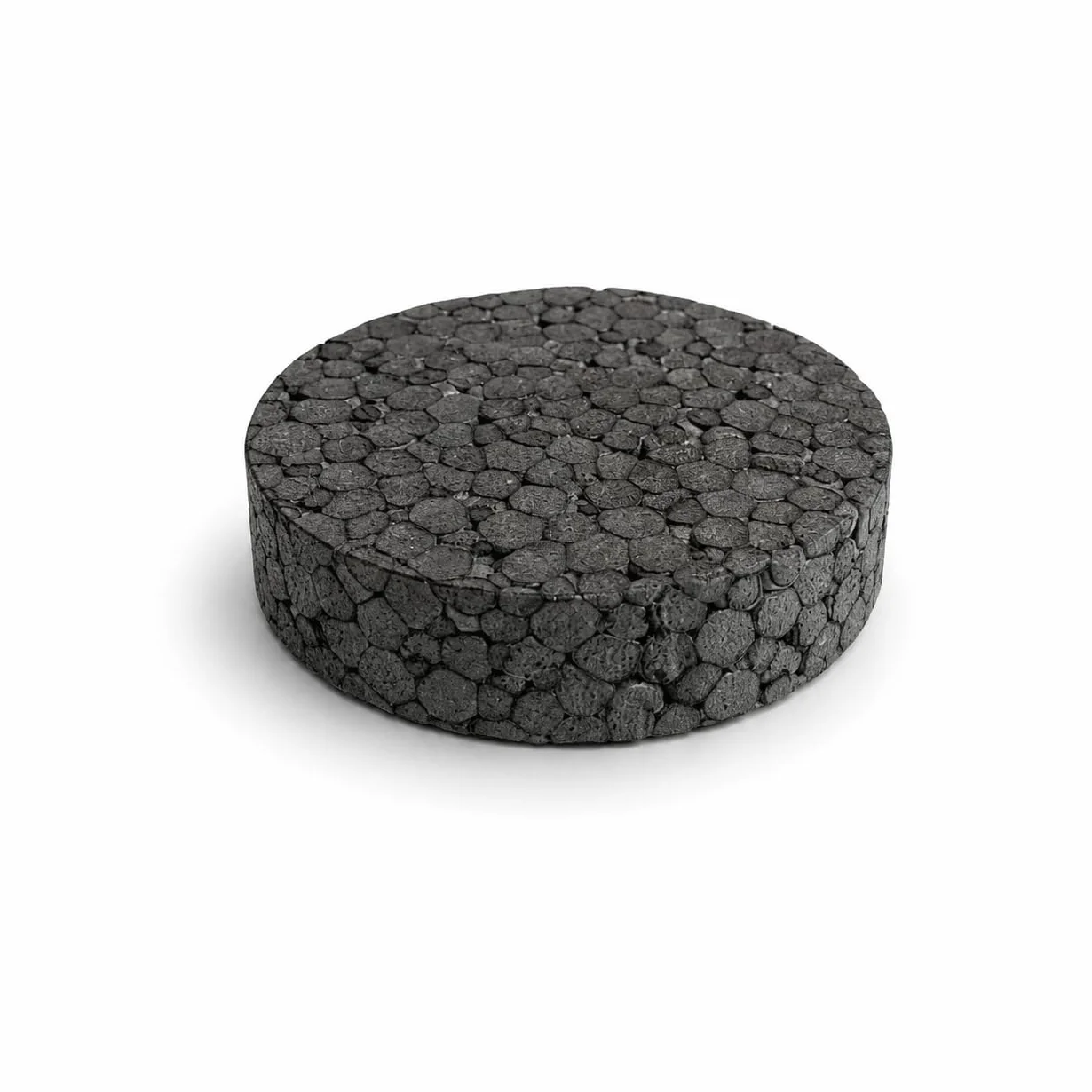 Tapas de poliestireno expandido 67 mm diámetro 16 mm grosor para tacos aislantes aislamiento térmico fachadas grafito 100 unidades