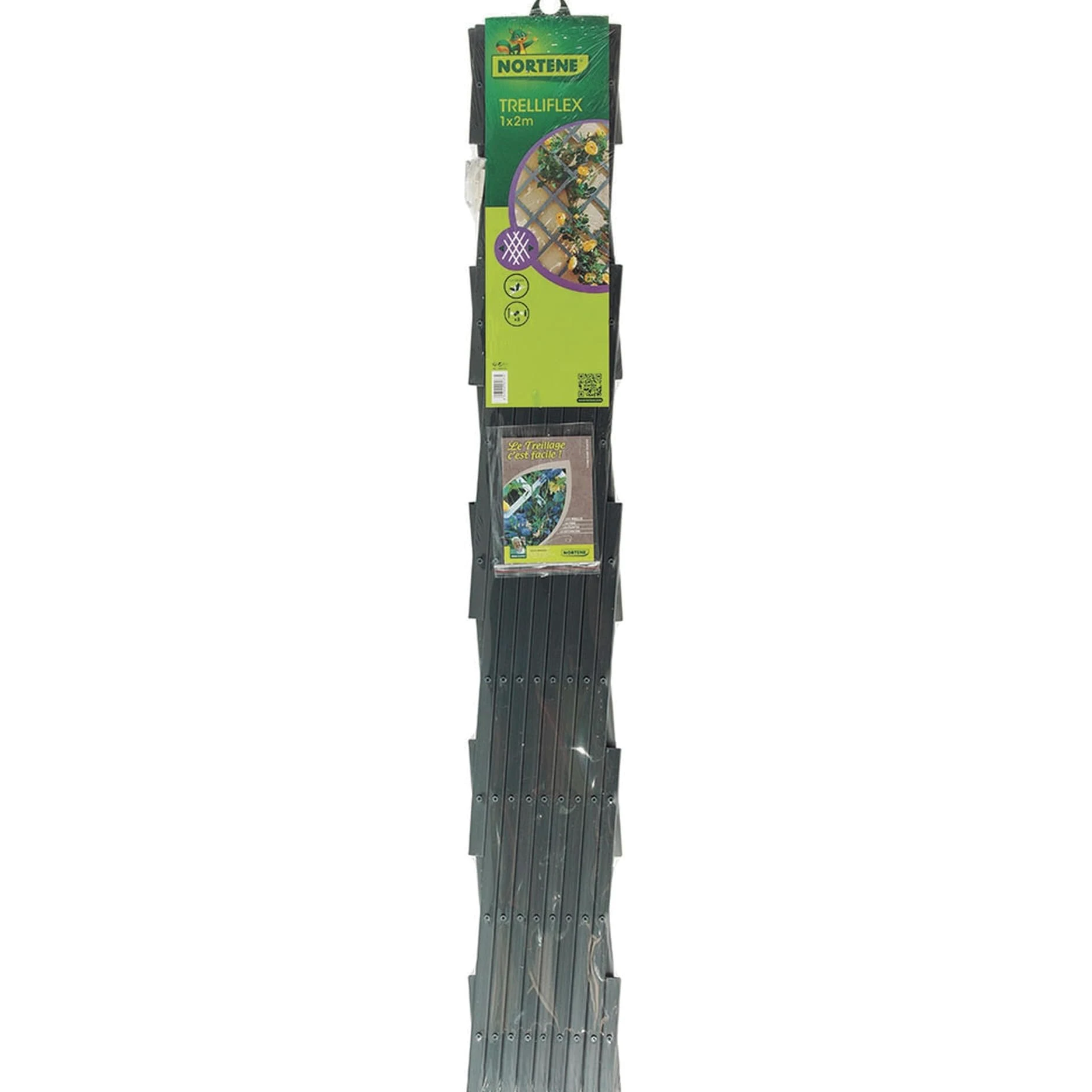 Celosia PVC Extensible 1x2 m verde Trelliflex Nortene