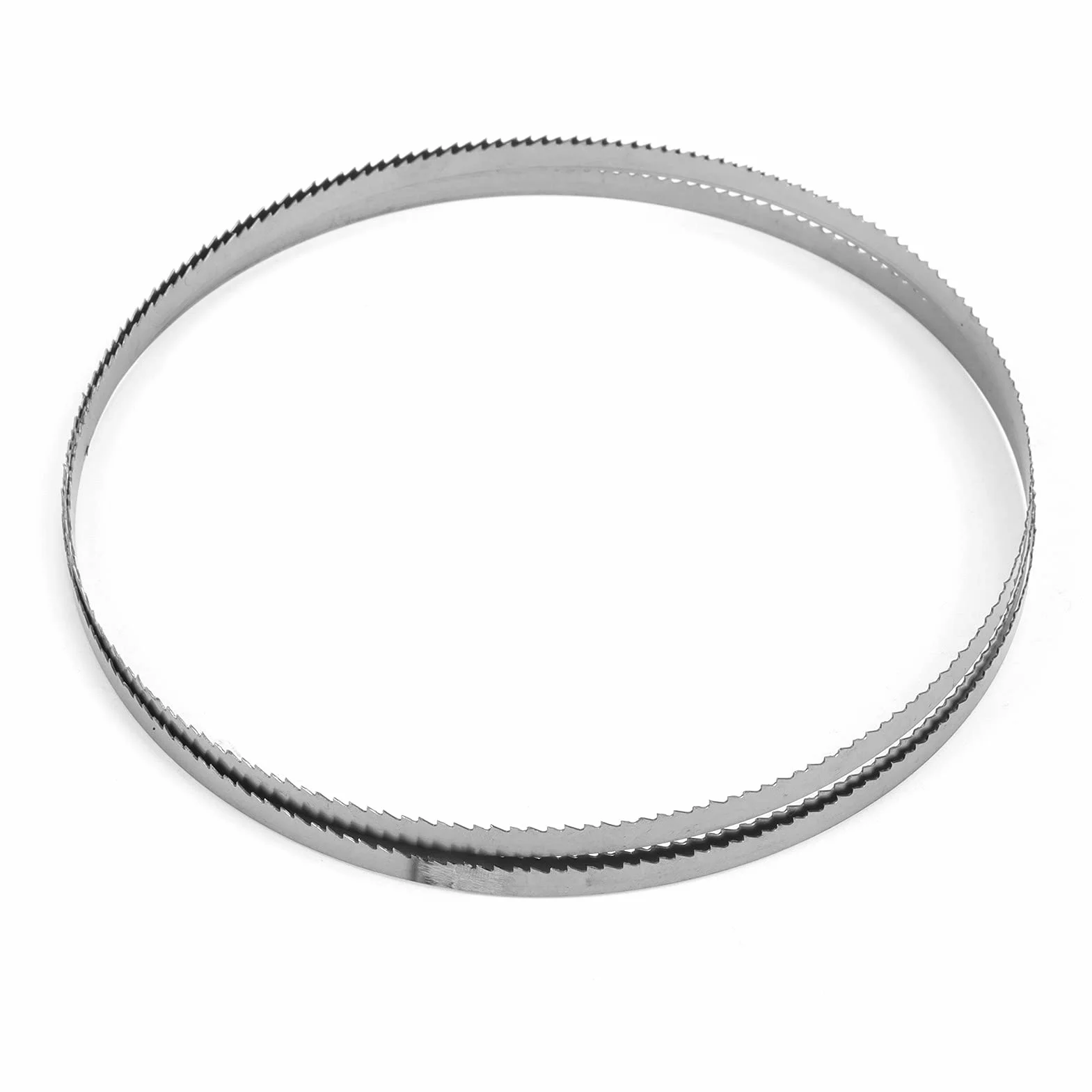 Hoja de sierra de cinta 1400 mm 6,35 mm 10 dientes SK5 acero con resorte para cortar carne carpintería