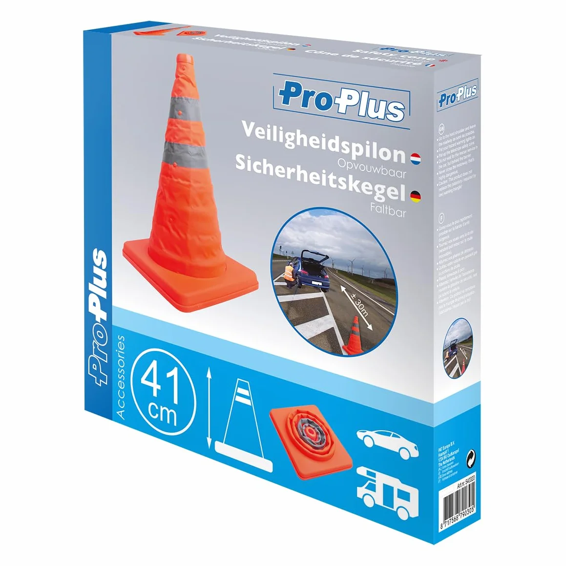 ProPlus Cono de Seguridad Plegable 540320