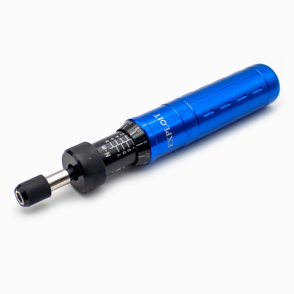 Toplionace Juego de Destornilladores Dinamométricos Preajustados con Liberación Automática, Llave Dinamométrica de Precisión para Un Apriete Antideslizante y Medición de Fuerza.