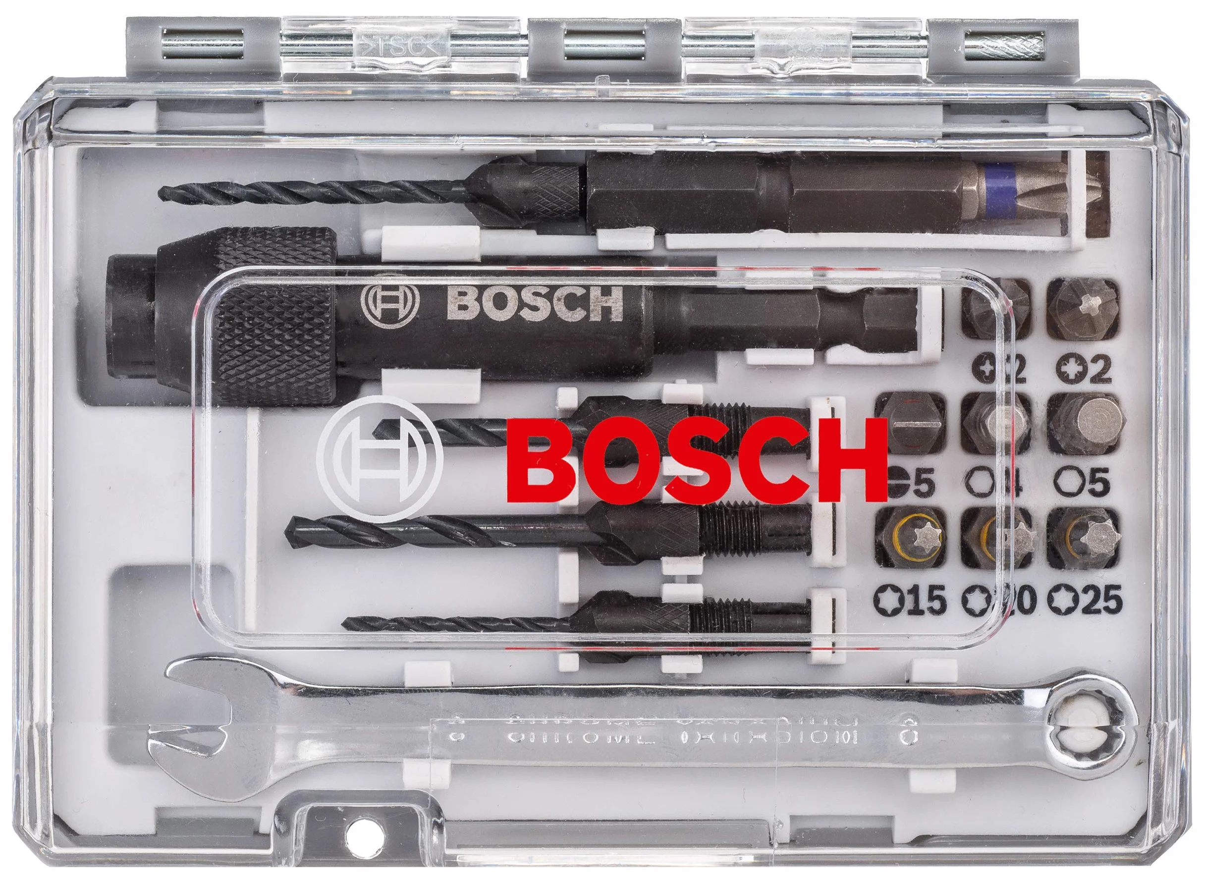 Bosch Professional - Set de Atornillar, 20 Unidades Extra Hard (Accesorios para Atornillado y Taladrado Sencillo)