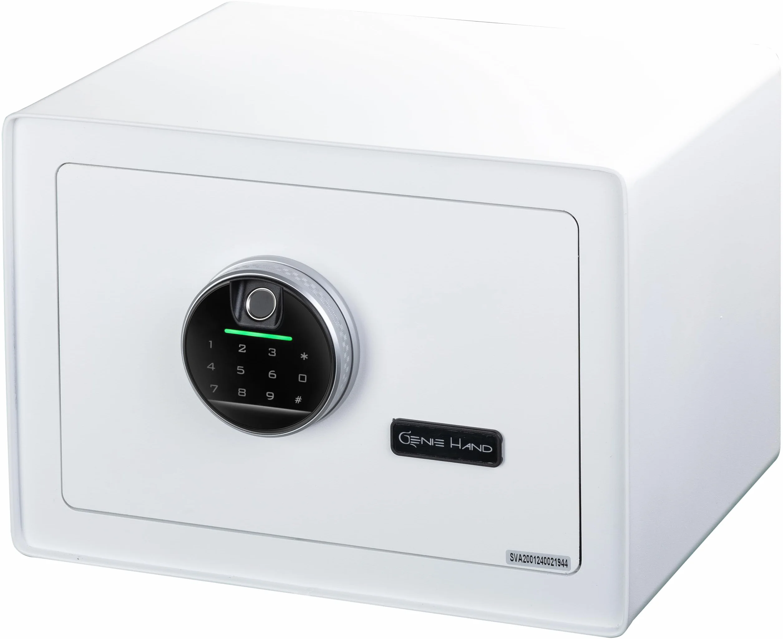 Genie Hand | Caja Fuerte Digital de Seguridad con Huella Digital y Llave, Pantalla Táctil, Cerradura B-Class y Sistema de Seguridad Anti Rebote