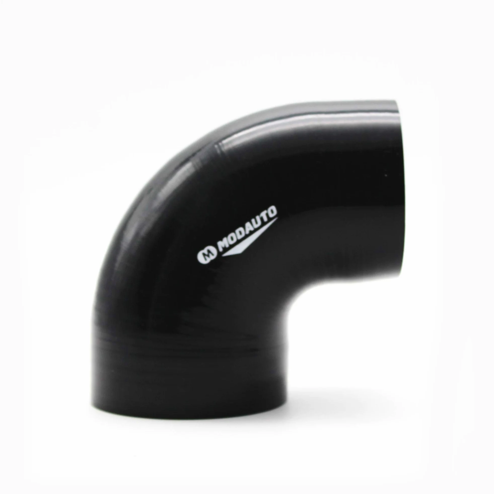 MODAUTO Manguera de Silicona Acoplador, Tubo Reductor de Silicona, Universal, 3/4 Capas, Alto Rendimiento, Modelo E371B, Angulo 90º, Longitud 90mm, Diametro 70-76 mm