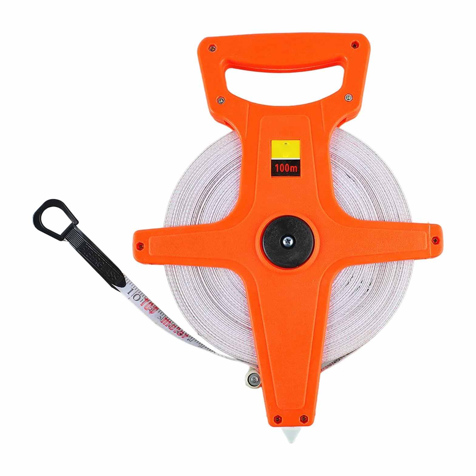Cinta Métrica de Fibra de Vidrio de 100 Metros de Largo Medida Handyman Lands Cinta Métrica para Manguera