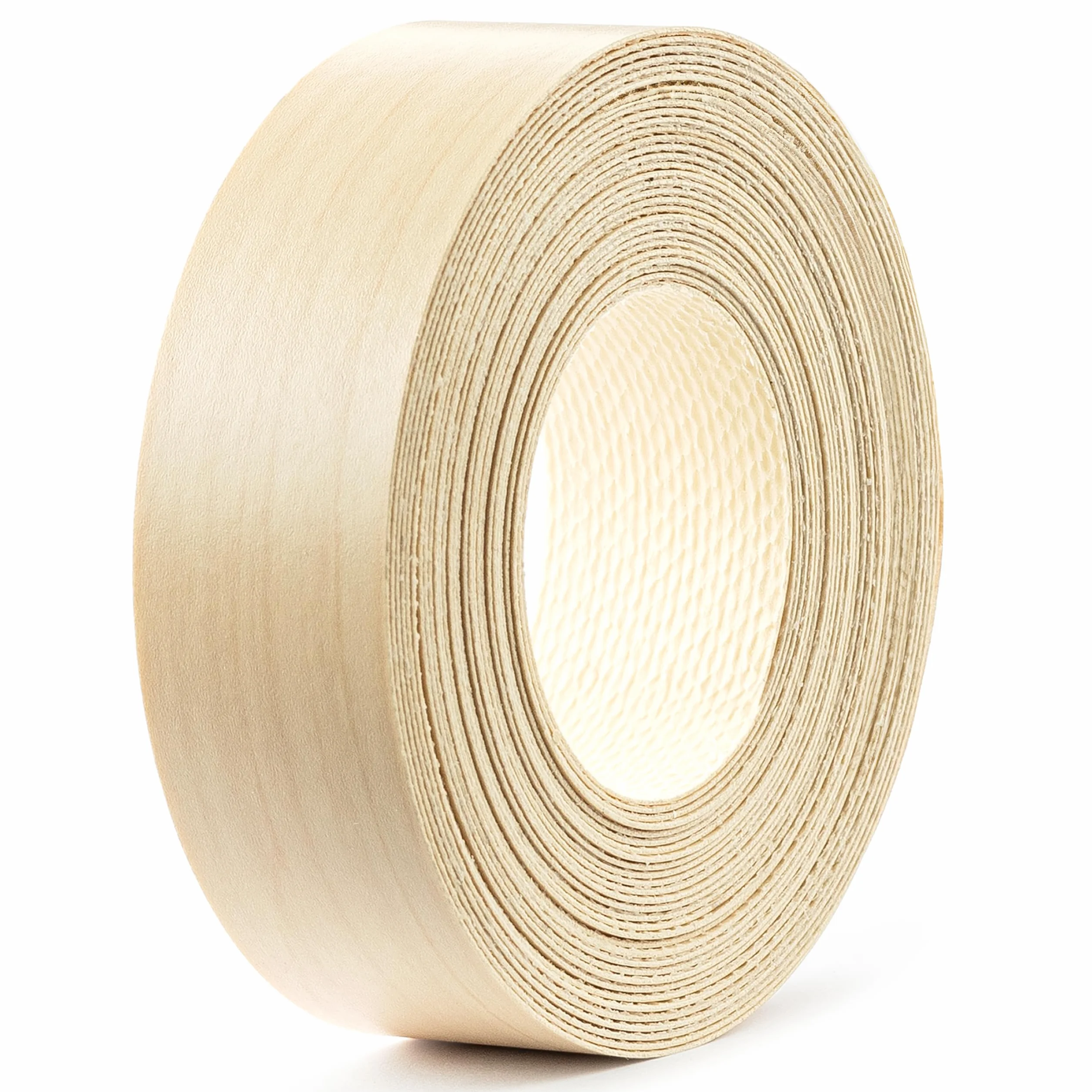 cyclingcolors 1x Cantonera Canto Termoadhesiva Melamina 21 mm x 5 m grosor 0,50 mm Moldura Fácil de Aplicar para Madera Estanterías Bricolaje Paneles Muebles, Arce Real
