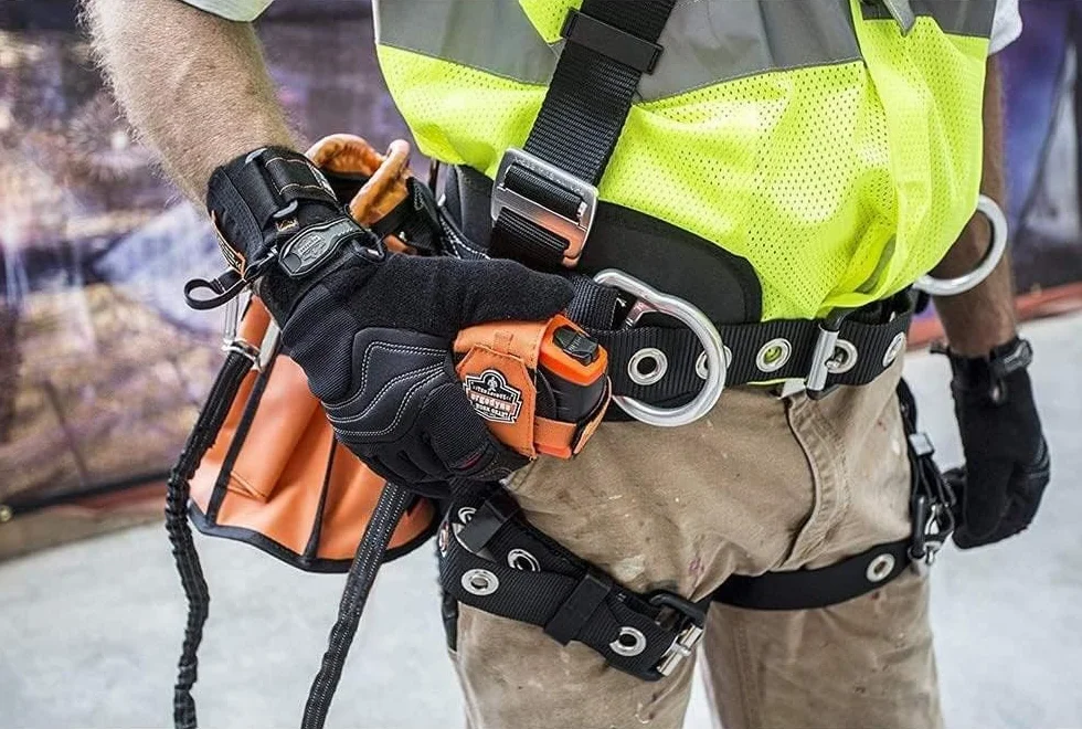 CYSKY Tool Lanyard 3pcs Correa de herramienta de seguridad retráctil con mosquetón de bloqueo de aluminio y extremo de bucle ajustable, límite de peso máximo 16 kg / 35 lb