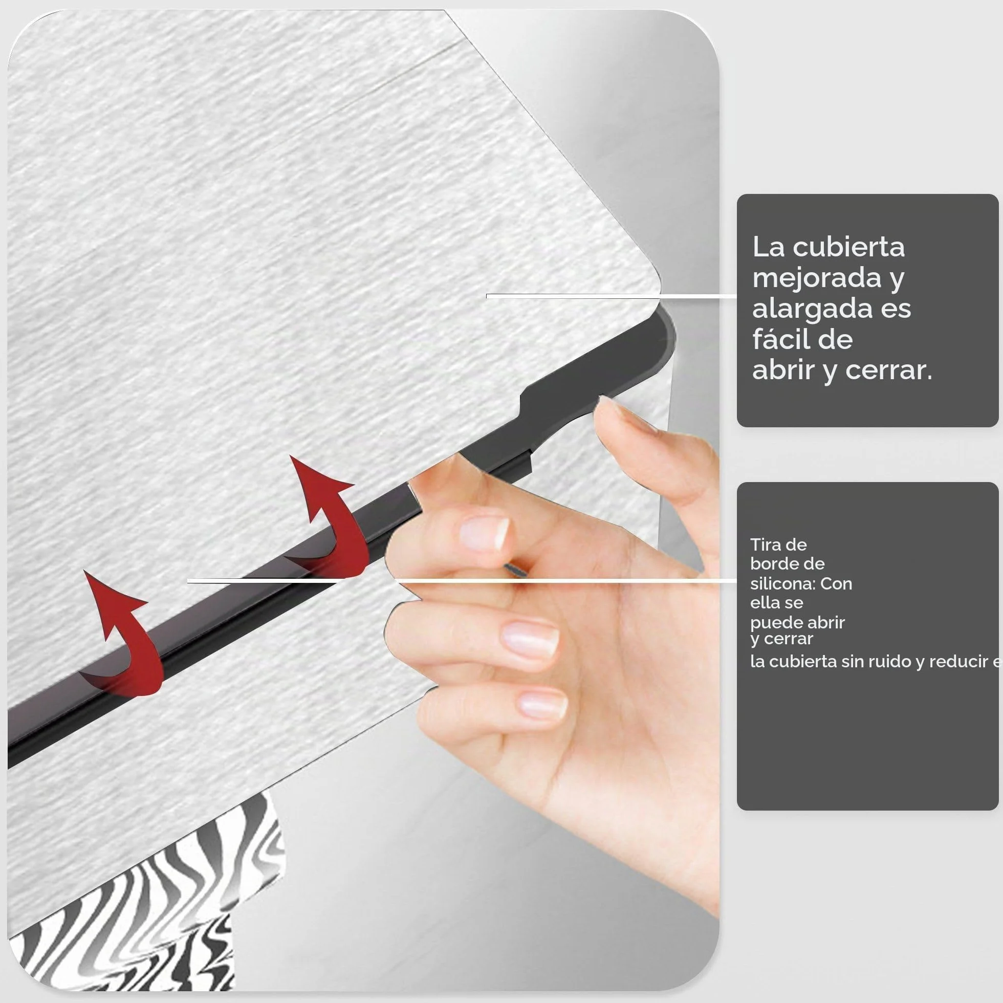 Portarrollos de Papel Higiénico de Acero Inoxidable, Autoadhesivos o Taladrar en Pared, Portarrollos de Papel Higiénico para Inodoro Baño Cocina (Plata, Estilo B)