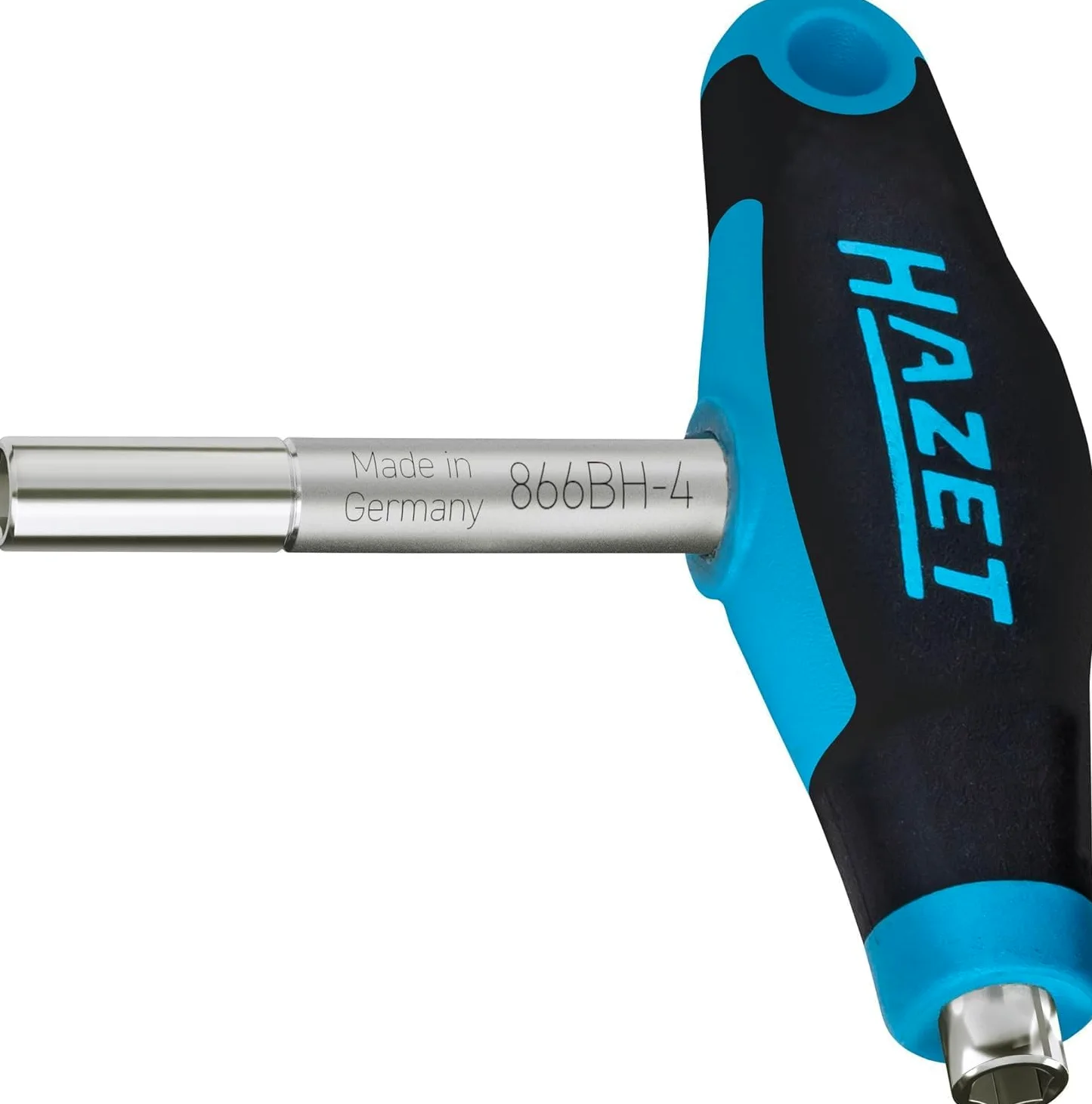 Hazet Porta-puntas doble 866BH-4, Herramienta para sujetar puntas/puntas de destornillador, universal, práctica, eficaz, Salida: hexágono 6,3 (1/4 pulgada), Fuerza magnética: 1000 g