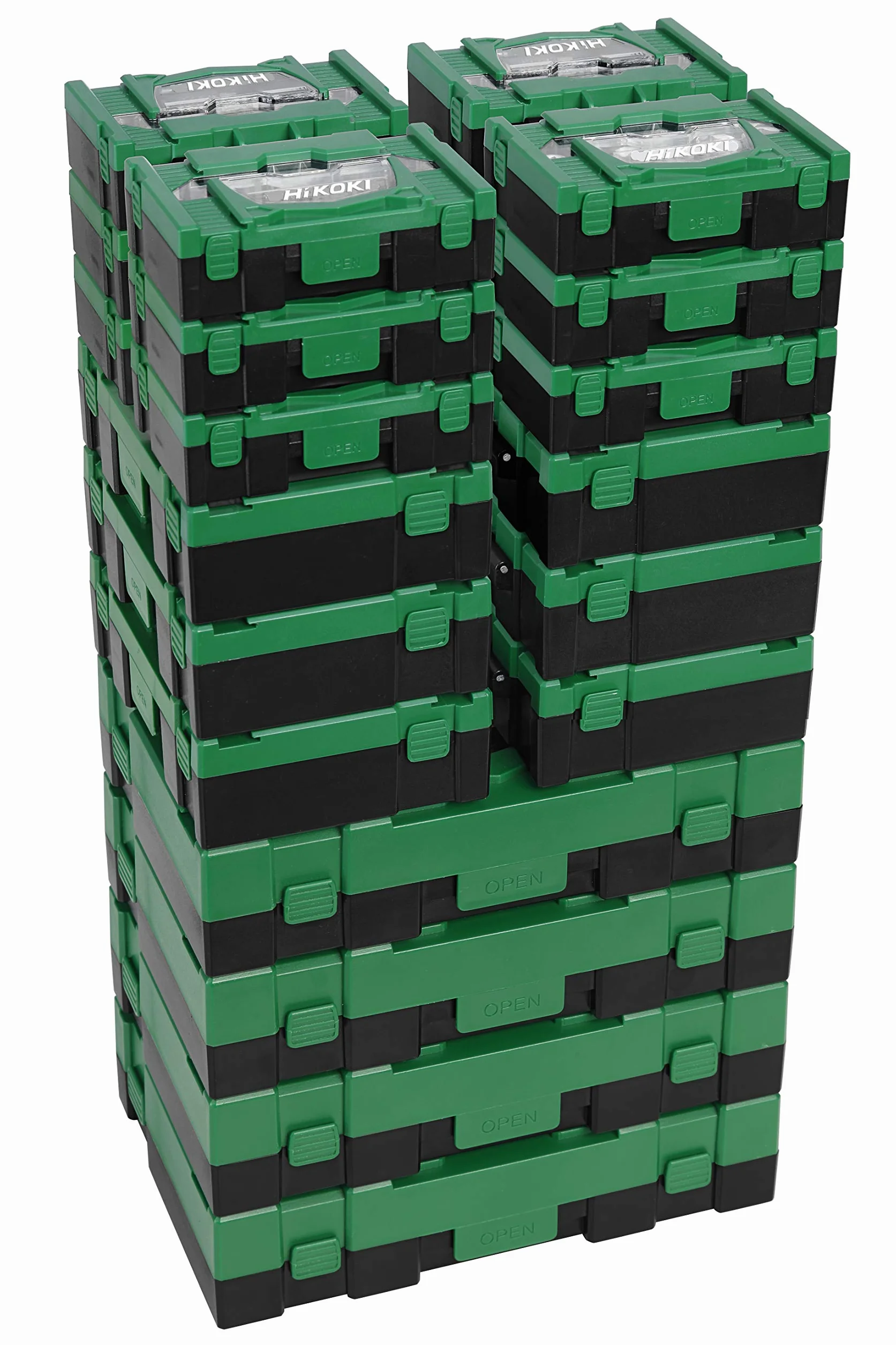 HiKOKI Juego de puntas de 18 piezas - Juego de puntas de destornillador duraderas para trabajos precisos - Puntas Torx, PH, PZ, SL, hexagonales - Caja de puntas ideal para al bricolaje y profesionales