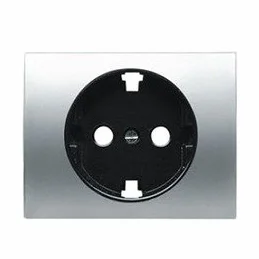 Niessen - 8488tt tapa enchufe schuko olas titanio Ref. 6520535326