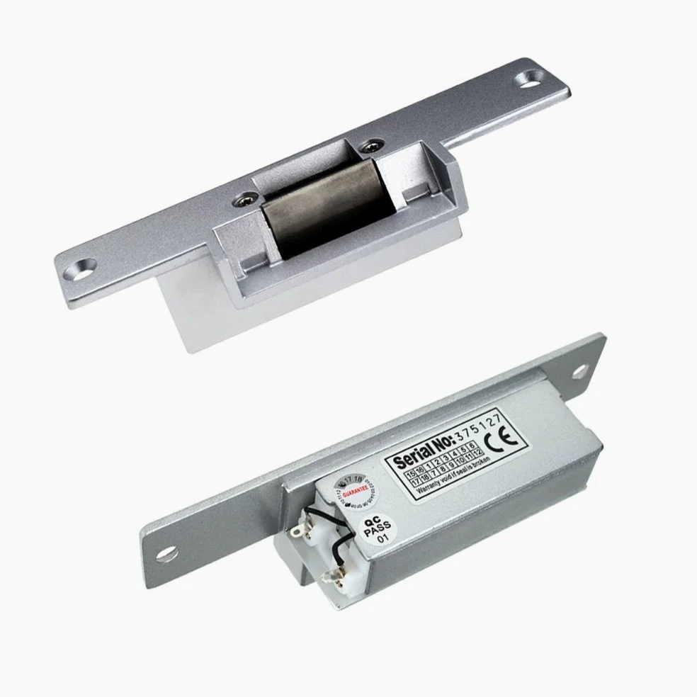 Control de Acceso 12 V DC Fallan Seguro no Tipo Puerta eléctrica Strike Cerradura para Control de Acceso de Alimentación Locks (Sin Bloqueo)