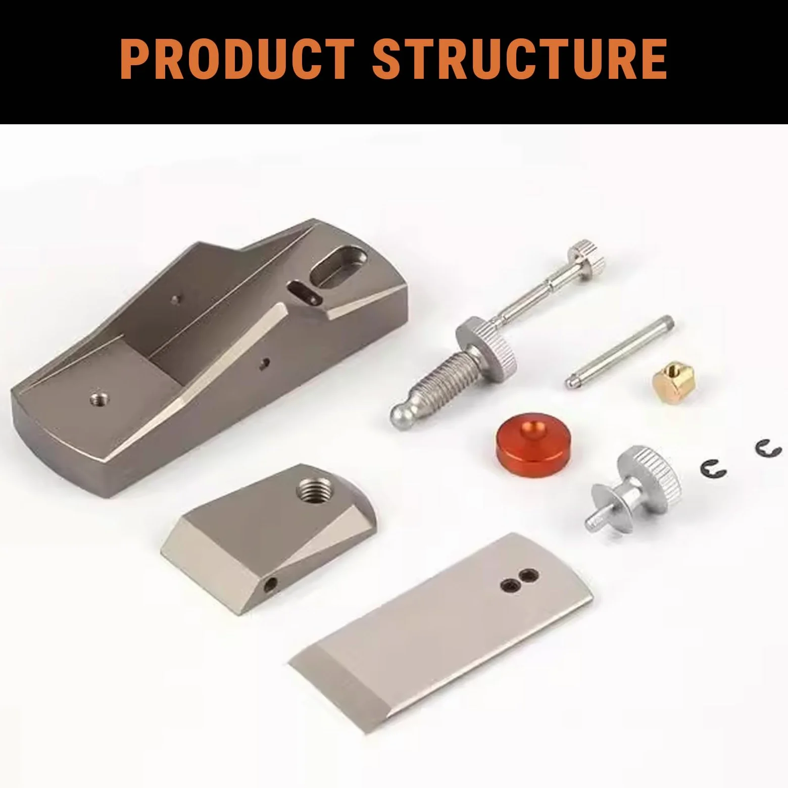 Mini Cepillo Carpintero Manual, Cepilladora De Madera De Mano Para CarpinteríA, Ajustable Mini Plano De CarpinteríA De Mano Cepillo Madera Para Recortar, Pulir Y Cepillar, Modelos Bricolaje