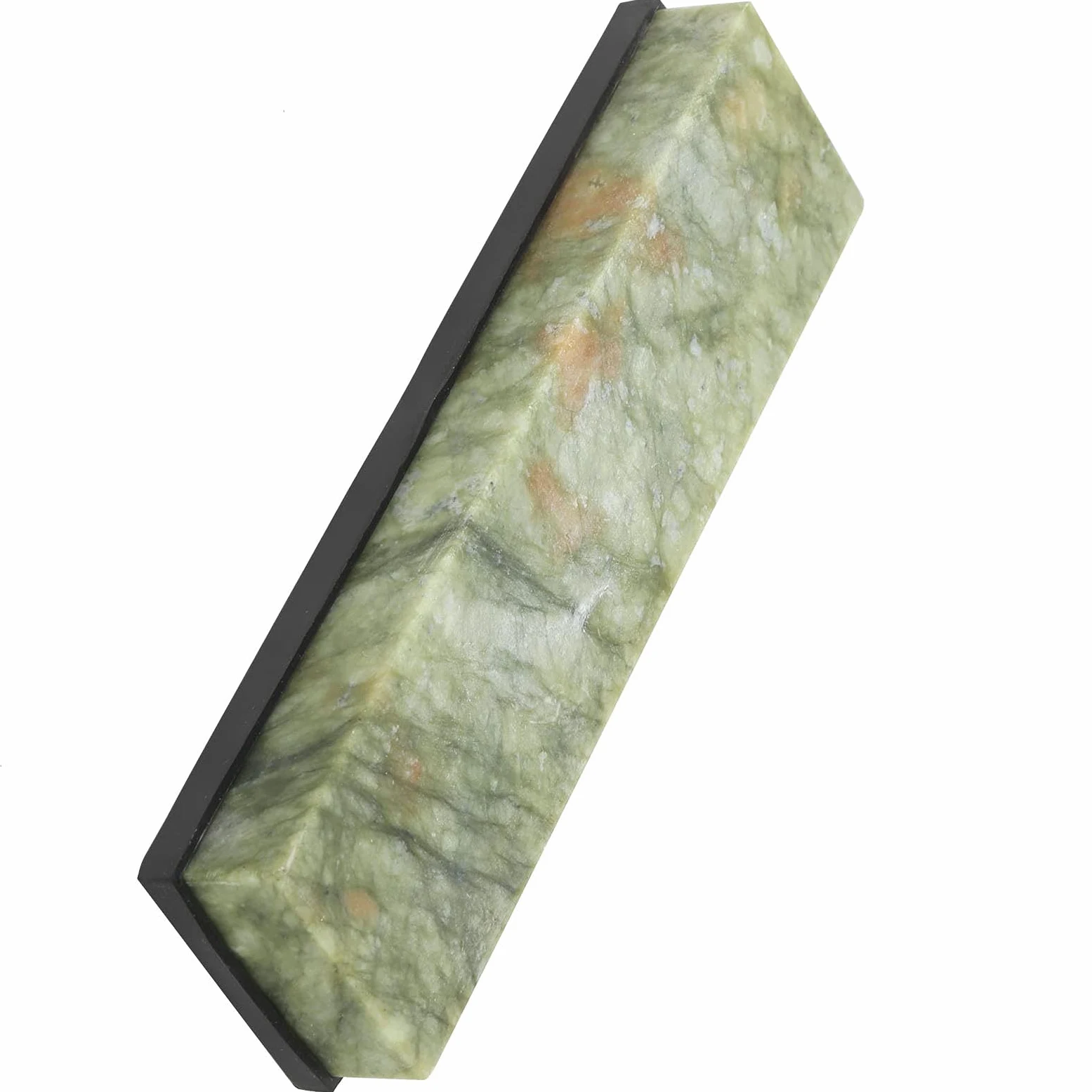 Piedra de Afilar de Grano 10000 - Herramienta de Afilado de Berilo Natural Con Base de Silicona Para Cuchillos y Tijeras