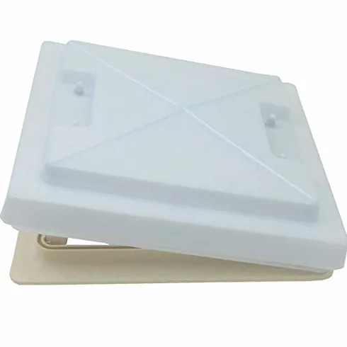 MPK Claraboya, tragaluz, 28 x 28 cm, para caravana, autocaravana, para espesores de techo de 46-72 mm