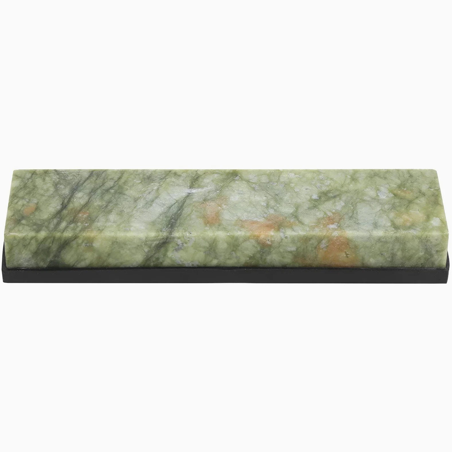 Piedra de Afilar de Grano 10000 - Herramienta de Afilado de Berilo Natural Con Base de Silicona Para Cuchillos y Tijeras