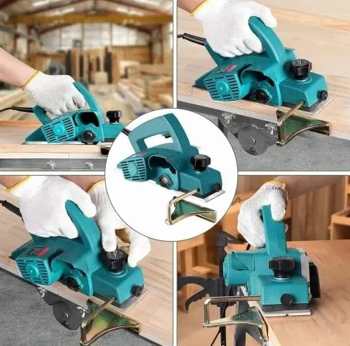 ¡Transforma tu Carpintería con Potencia y Precisión! Cepillo Carpintero Eléctrico 800W, 16500 RPM, 2mm de Profundidad – Herramienta Profesional con Guía Paralela y Llave de Tubo Incluida