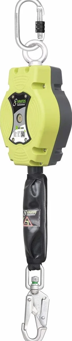 Cinta anticaída retráctil de 6 m y resistencia 15 kN HELIXON-S KRATOS SAFETY