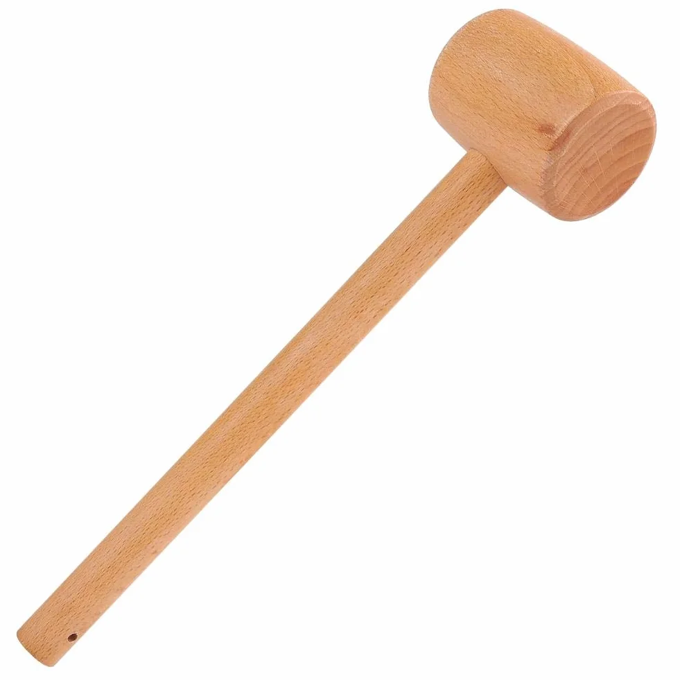 Annadue Martillo, Martillo de Madera Estable de Alta dureza fácil de Usar, para Trabajar la Madera para tallar Madera
