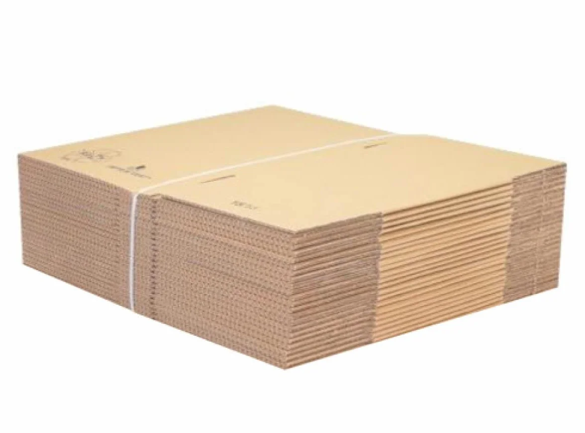 Paquete de 20 cajas de 55 x 35 x 30 cm para mudanza, enviar o almacenar. Cajas de alta resistencia de 20 kg con asas integradas adecuadas para el puerto de carga pesada
