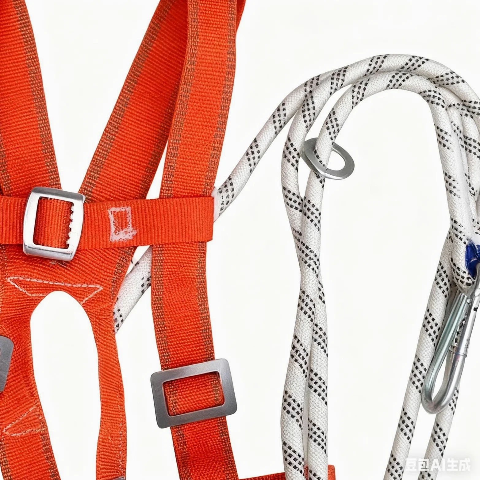 Arnés De Seguridad Para Construcción,Absorción De Impactos Ajustable | Arnés De Construcción Protección Contra Caídas - para Mantenimiento, Puente, Almacén, Profesionales, Limpiador de Ventanas,