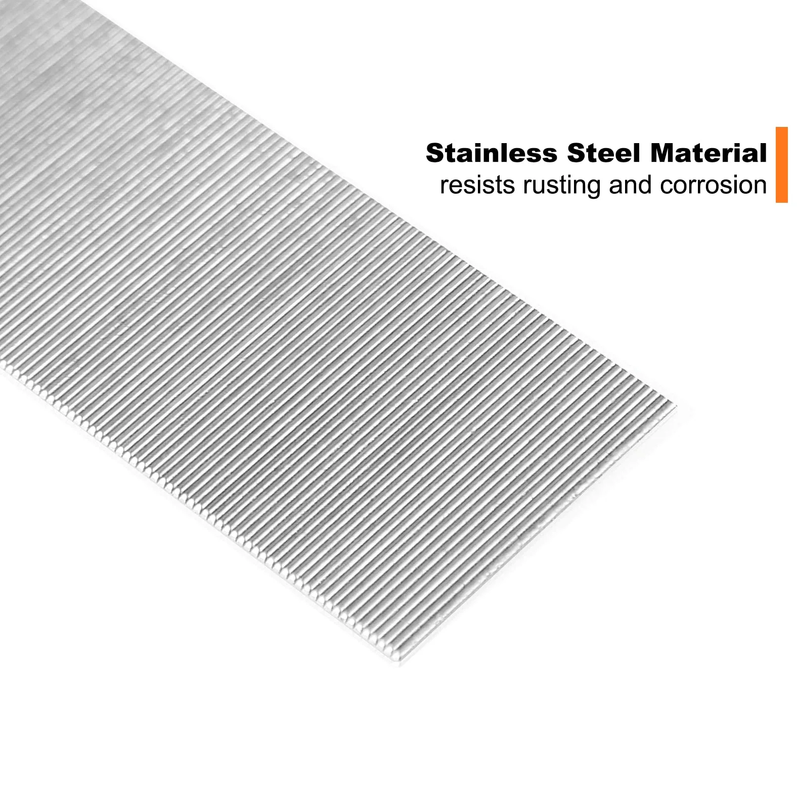 KIMSING Mikro-Stiftnägel aus Edelstahl, 23 Gauge, 9.000 Stück/Box, 30 mm kopflose Stifte, passend für pneumatische Stiftnagler und Druckluft-Pinner für Möbel