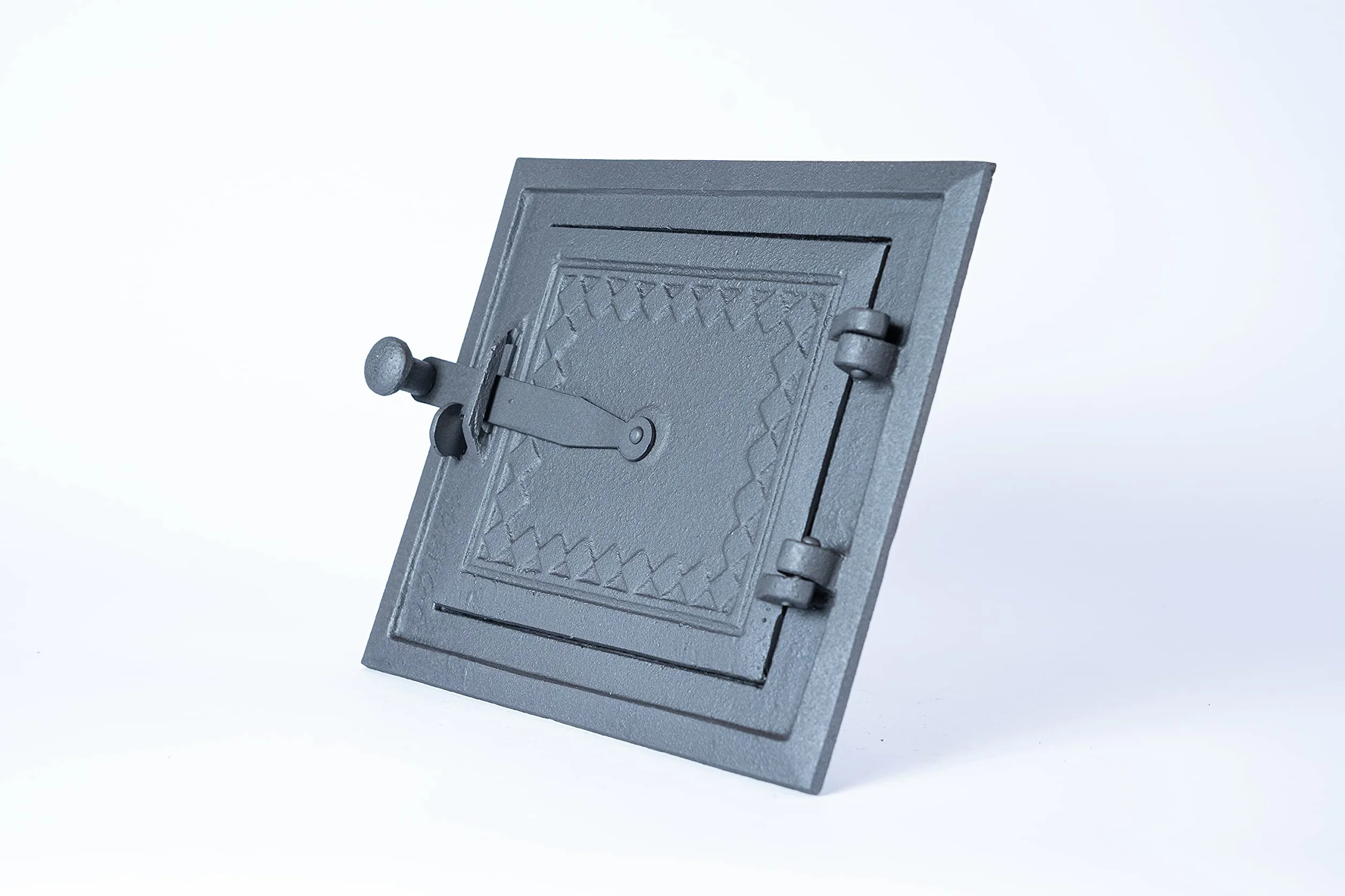 Euro Sezam puerta de horno de hierro fundido grafito 255x215 mm DZ057 con cerradura