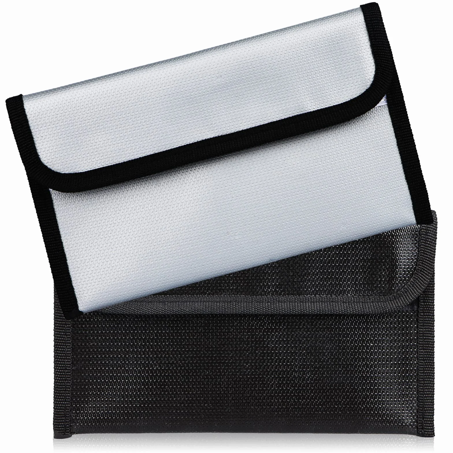 2 Piezas Bolsa Ignifuga Dinero De Documento Impermeable Prueba Fuego Seguridad Para Guarda Documentos A4 Bolsas Efectivo IgníFuga Almacenamiento Sobre Ignifugo Resistente Para Objetos de Valor