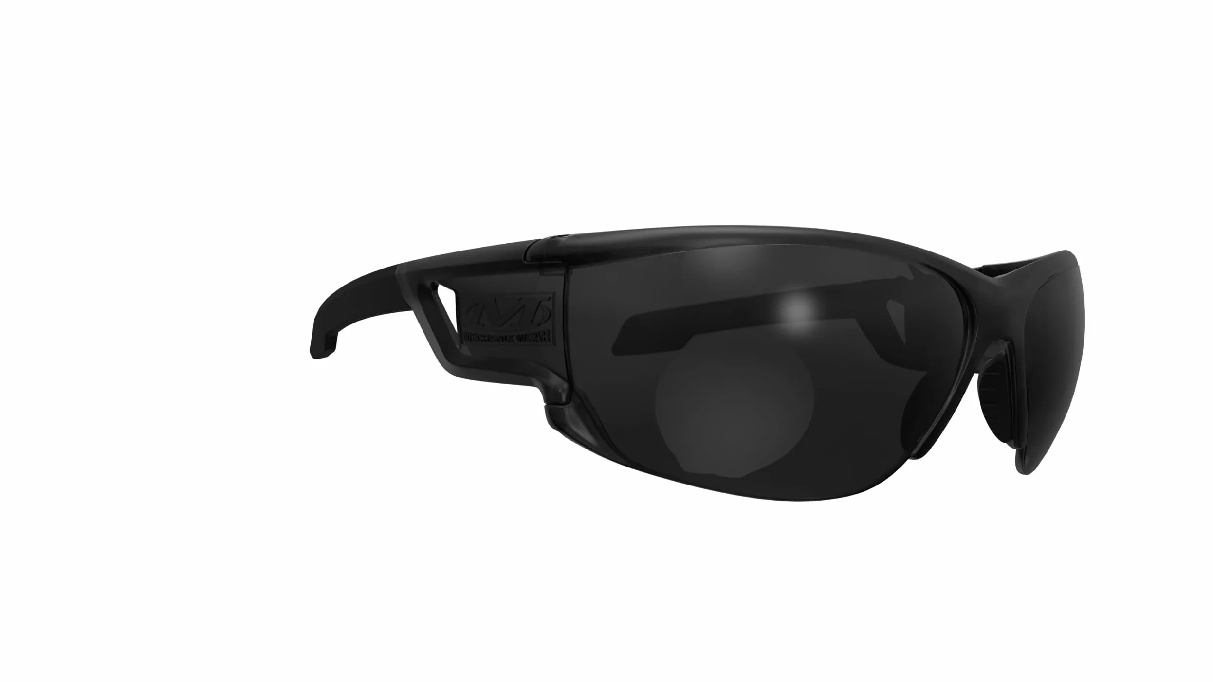 Mechanix Wear Gafas de seguridad Tactical Type-N (talla única, negro ahumado/ahumado)