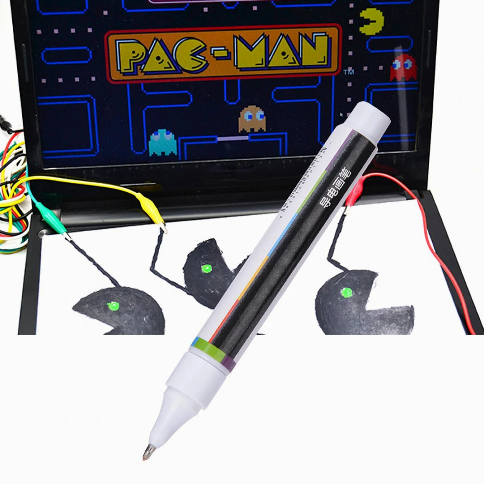 Bolígrafo de Tinta Conductora, Seguro, Duradero, Fácil de Usar, Excelente Bolígrafo Conductor de Conductividad Eléctrica para Reparación de Placas de Circuito