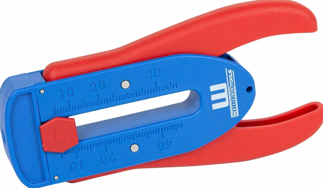 WEICON TOOLS Pelador Automático S | Cable de 0.16 - 0.8 mm Ø | Pelado rápido