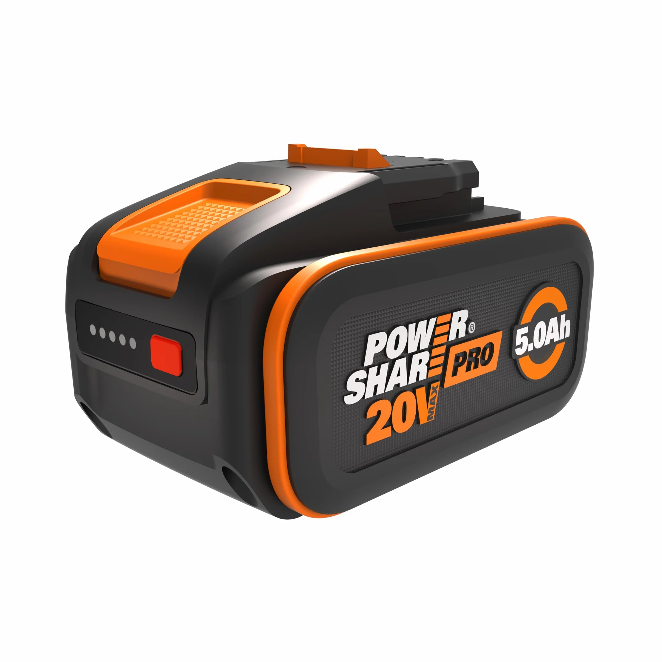 WORX WA3645 PowerShare Pro Batería 20V 5,0Ah Ion-Litio con BMS Inteligente Indicador LED Compatible 20V 40V 80V