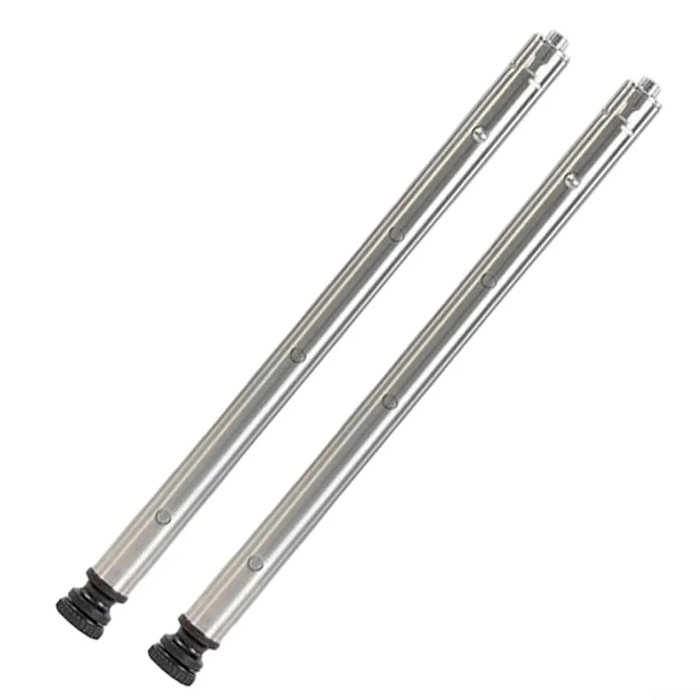 Juego de 2 patas de mesa extensibles de acero inoxidable 304 para mesas IGT, patas telescópicas para muebles de camping, altura regulable 40-66 cm o 50-83 cm, inoxidables, estables para pícnic al aire
