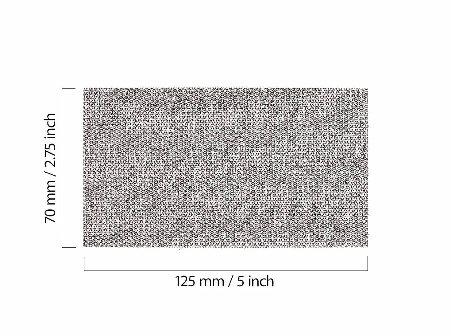 Mirka Abranet - Tiras de lijado de malla (70 mm x 125 mm, cierre adhesivo/mezcla, 1 de cada grano 80, 100, 120, 150, 180, 220, 320, 400, 600/9 uds), para lijado de madera, espátula, barniz