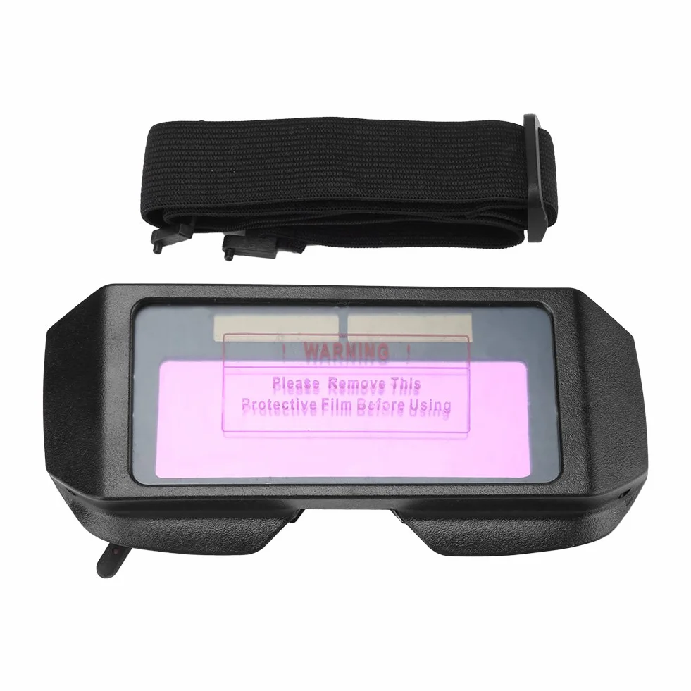 Gafas de Soldadura, Soldadura de Oscurecimiento Automático Solar Gafas TI MIG Gafas Protectoras para los Ojos Automáticas Adecuadas para Sus Ojos