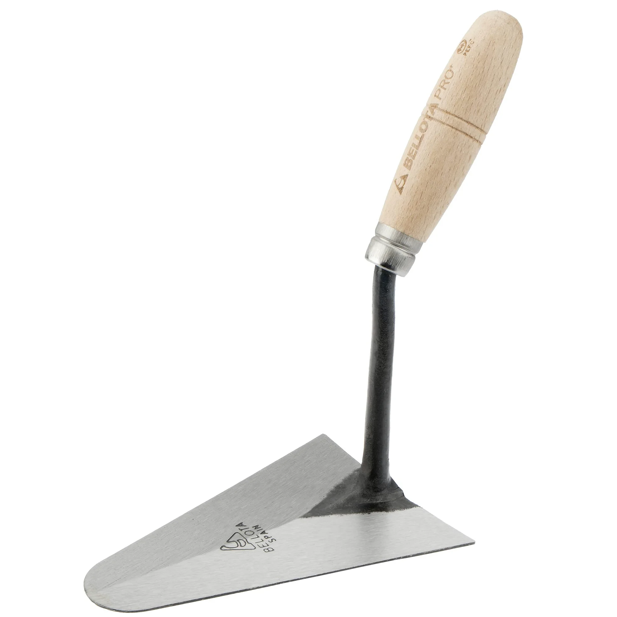 Bellota 5841-B Paleta forjada catalana, Mango de Madera de Haya, 165x1205 mm, 165x120mm
