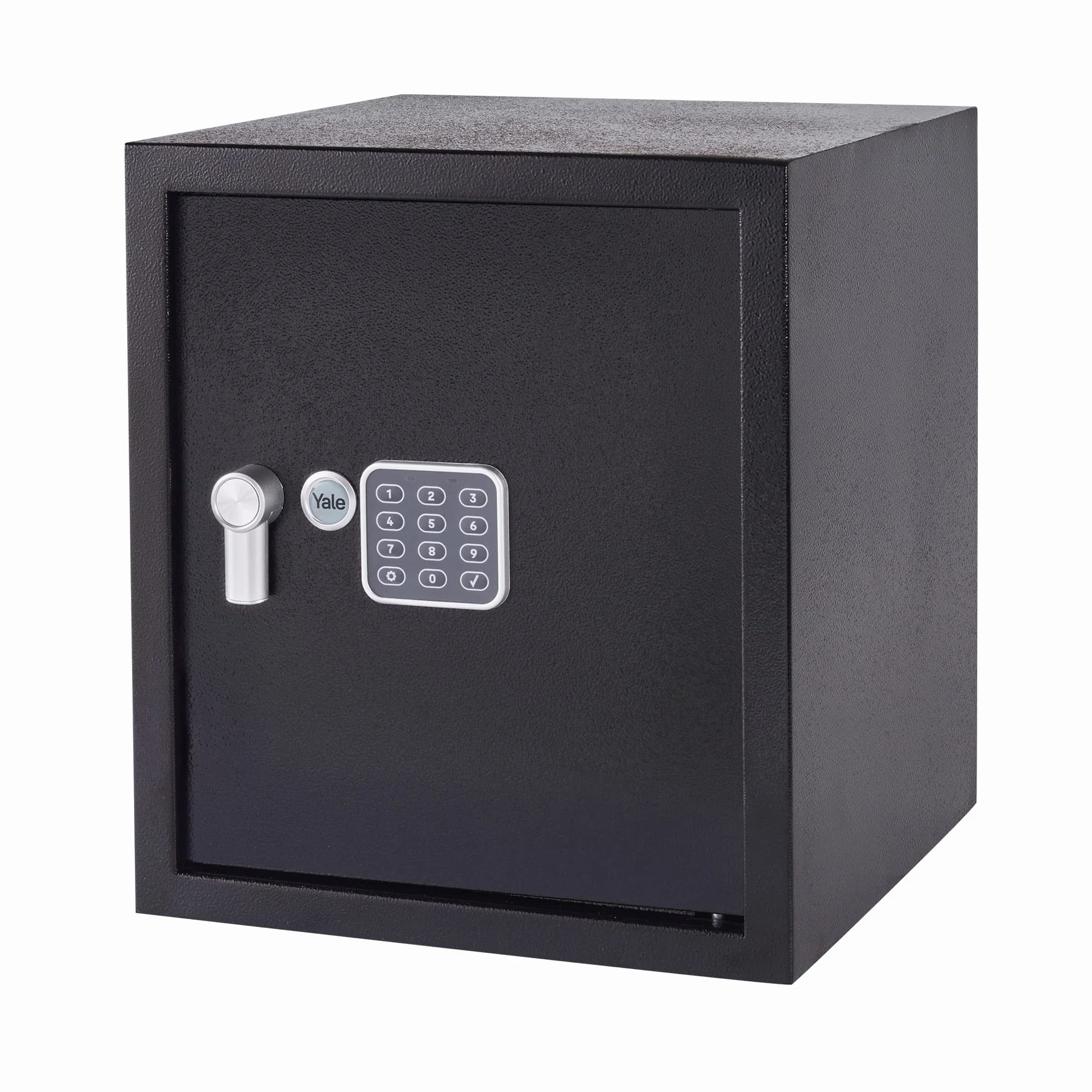 Yale YSV/390/DB2 Caja Fuerte de Mueble Serie Value Grande Negra, Acceso con Pin Digital, Cerradura Electrónica