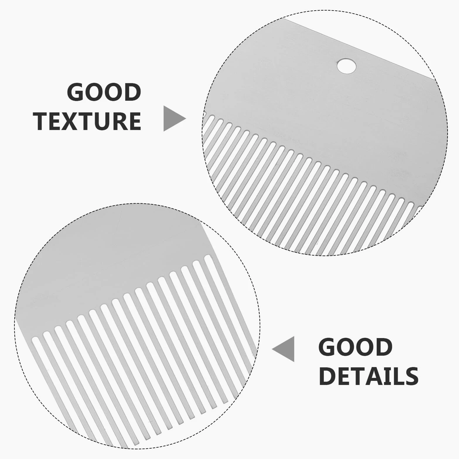 Peine Texturizado para Pintar Vetas en Paredes de Acero Inoxidable Herramienta Resistente y Precisa Kit de 4 Piezas para Proyectos de Textura y Decoración del Hogar