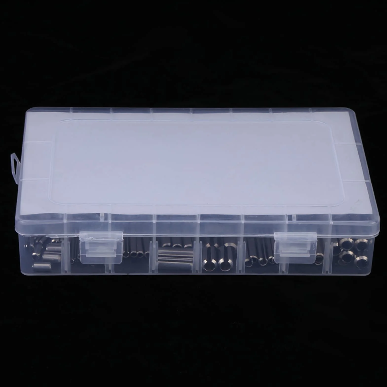 Kit Surtido de Pasadores de Rollo de Acero Inoxidable 280 Piezas Pasadores de Resorte Métricos Ranurados de Varias Longitudes M1,5 a M8