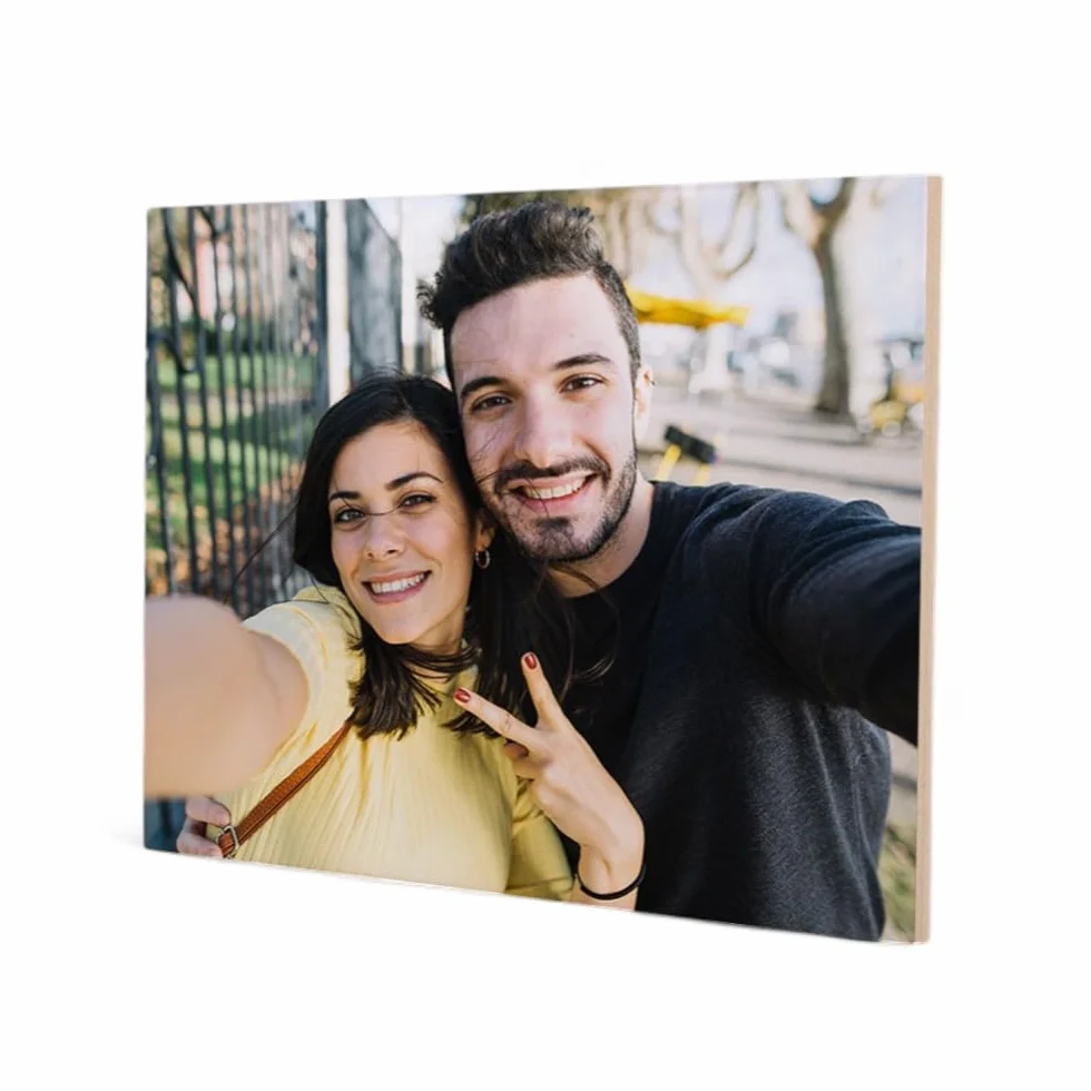 Azulejo Personalizado Foto o Texto - Azulejo de Cerámica Acabado Brillo de Calidad - Apto para Interior - Crea tu propio azulejo o baldosa de cerámica (Rectangular, 30 x 20)