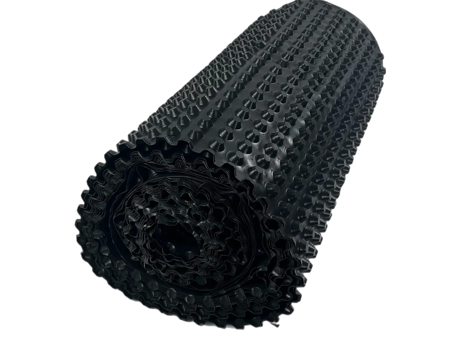 Lámina de nódulos, película de nódulos, membrana de drenaje, protección de muros, protección de cimientos, 0,5 x 20 m, 400 g/m²